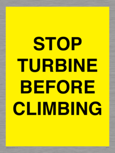 WV7115: STOP TURBINE BEFORE CLIMBING