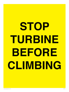 WV7115: STOP TURBINE BEFORE CLIMBING