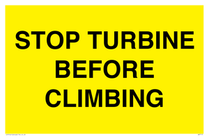 WV7115: STOP TURBINE BEFORE CLIMBING