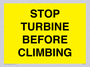 WV7115: STOP TURBINE BEFORE CLIMBING