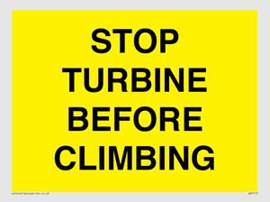 WV7115: STOP TURBINE BEFORE CLIMBING