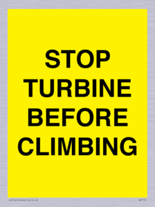 WV7115: STOP TURBINE BEFORE CLIMBING
