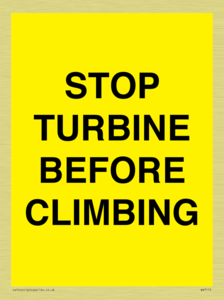 WV7115: STOP TURBINE BEFORE CLIMBING