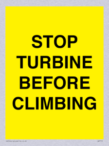 WV7115: STOP TURBINE BEFORE CLIMBING