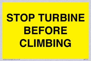 WV7115: STOP TURBINE BEFORE CLIMBING