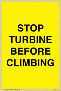 WV7115: STOP TURBINE BEFORE CLIMBING
