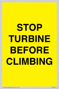 WV7115: STOP TURBINE BEFORE CLIMBING
