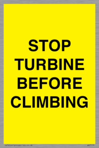 WV7115: STOP TURBINE BEFORE CLIMBING
