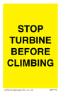 WV7115: STOP TURBINE BEFORE CLIMBING