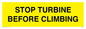 WV7115: STOP TURBINE BEFORE CLIMBING