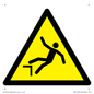 WV7120: W008 Warning: Drop (fall)