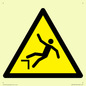 WV7120: W008 Warning: Drop (fall)