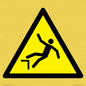 WV7120: W008 Warning: Drop (fall)