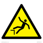WV7120: W008 Warning: Drop (fall)
