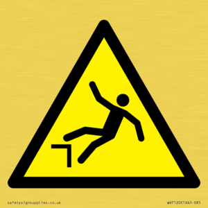 WV7120: W008 Warning: Drop (fall)