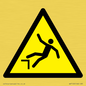 WV7120: W008 Warning: Drop (fall)