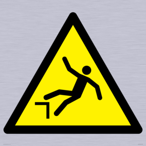 WV7120: W008 Warning: Drop (fall)