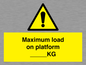 WV7124: Maximum load on platform ___KG