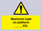 WV7124: Maximum load on platform ___KG