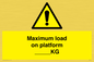 WV7124: Maximum load on platform ___KG