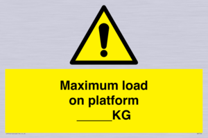 WV7124: Maximum load on platform ___KG