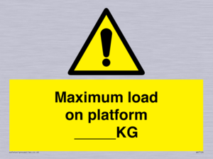 WV7124: Maximum load on platform ___KG