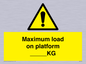 WV7124: Maximum load on platform ___KG