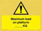 WV7124: Maximum load on platform ___KG