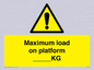 WV7124: Maximum load on platform ___KG