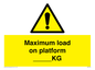 WV7124: Maximum load on platform ___KG