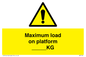 WV7124: Maximum load on platform ___KG