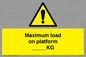 WV7124: Maximum load on platform ___KG
