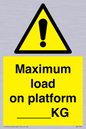 WV7124: Maximum load on platform ___KG