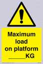 WV7124: Maximum load on platform ___KG