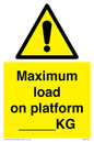 WV7124: Maximum load on platform ___KG