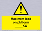 WV7124: Maximum load on platform ___KG