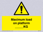 WV7124: Maximum load on platform ___KG
