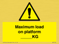 WV7124: Maximum load on platform ___KG