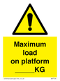 WV7124: Maximum load on platform ___KG
