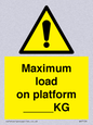 WV7124: Maximum load on platform ___KG