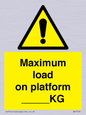 WV7124: Maximum load on platform ___KG