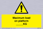 WV7124: Maximum load on platform ___KG