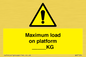 WV7124: Maximum load on platform ___KG