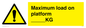 WV7124: Maximum load on platform ___KG