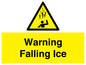 WV7168: Warning Falling Ice