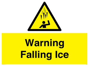 WV7168: Warning Falling Ice