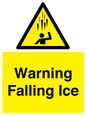 WV7168: Warning Falling Ice