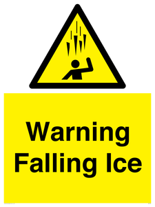 WV7168: Warning Falling Ice
