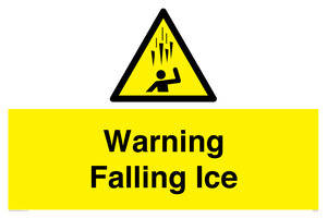WV7168: Warning Falling Ice
