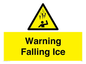 WV7168: Warning Falling Ice